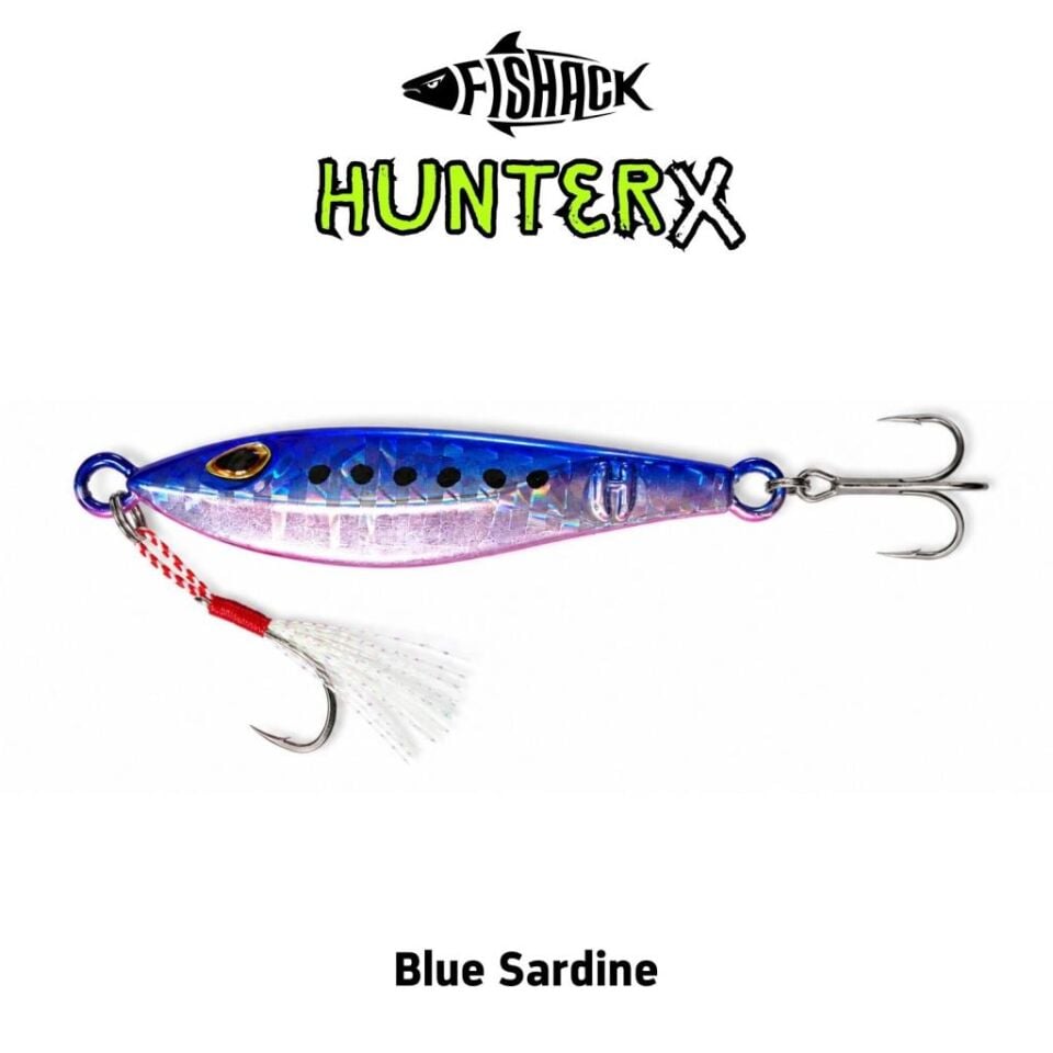 Metal Jig Yem - Fishack Hunterx - UV Boyalı - 3gr/60mm