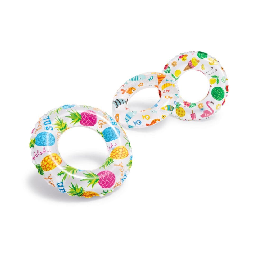 Çocuk Yüzme Simidi - Intex - Desenli - 51 cm (59230)