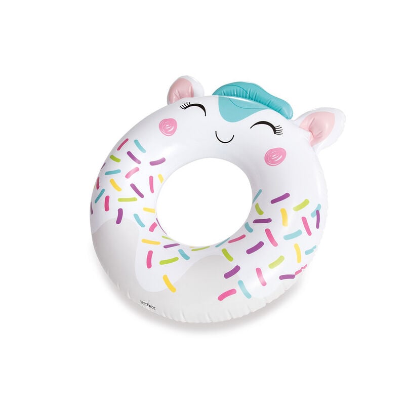 Çocuk Yüzme Simidi - Intex - Sevimli Kedi Figürlü - 76 cm (59266)