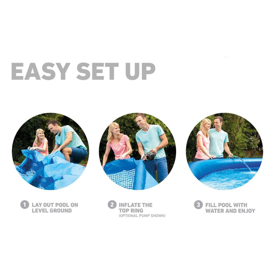 Şişme Aile Havuzu - Intex - Easy - 244 x 61 cm (28106)