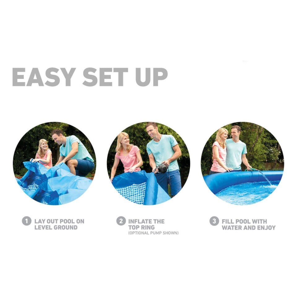 Şişme Aile Havuzu - Intex - Easy - 244 x 61 cm (28106)