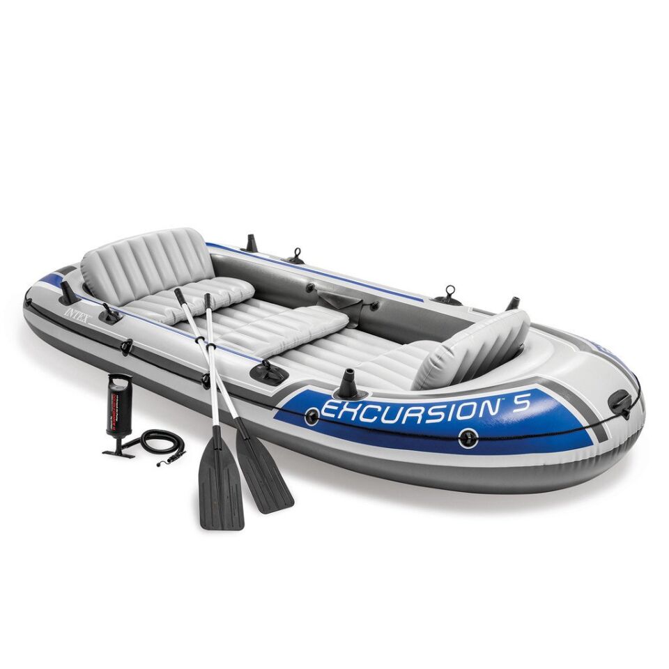 Şişme Bot Seti - Intex - Excursion 5 - 315cm - 5 Kişilik(68325)