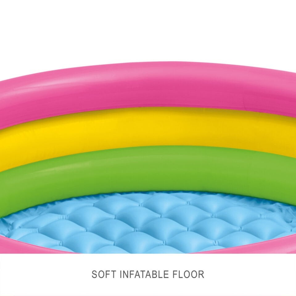 Bebek Havuzu - Intex - 3 Boğumlu - Sunset - 86 x 25 cm (58924)