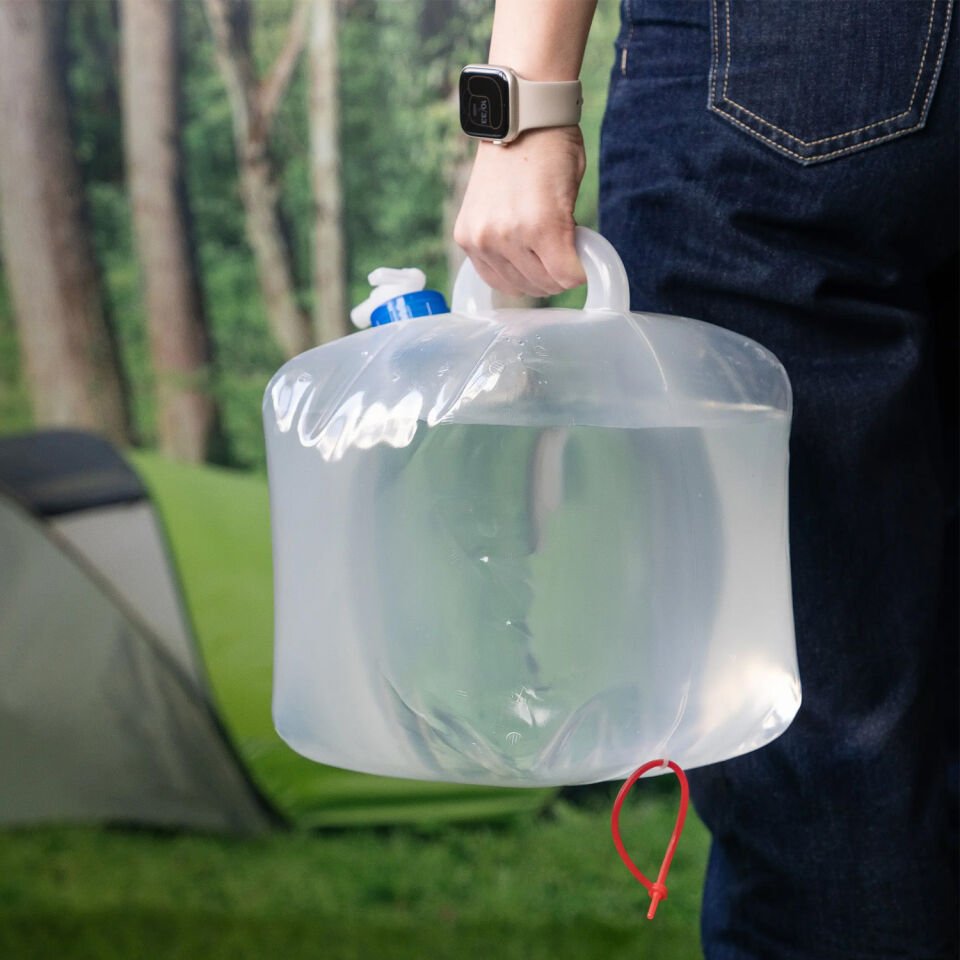 Katlanabilir Musluklu Su Bidonu - 12 Litre - Su Sebili - Argeus