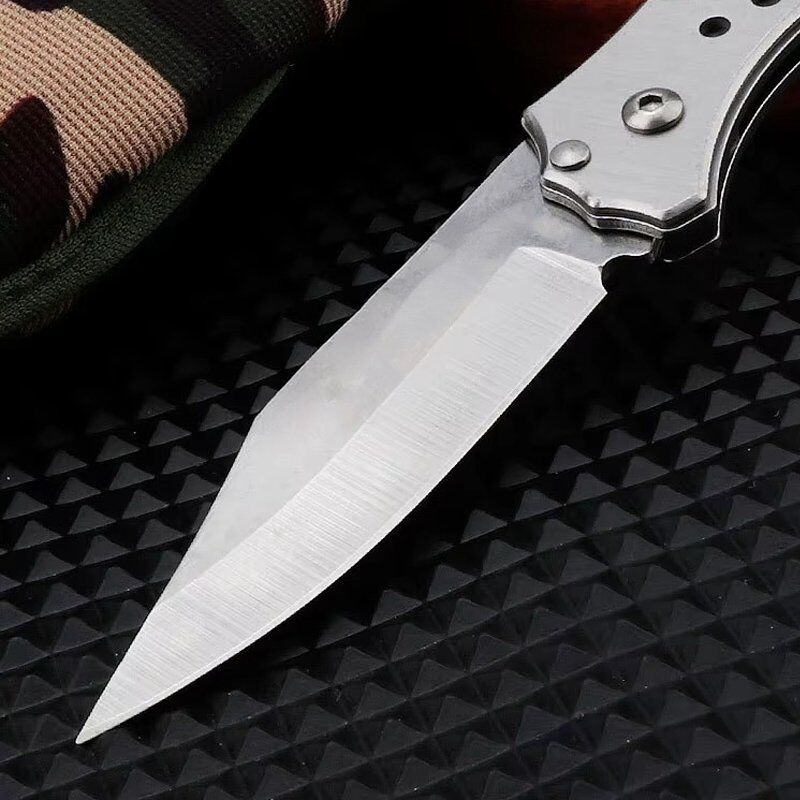 Katlanır Cep Çakısı - Ahşap Saplı - SDR-097 - Kahverengi