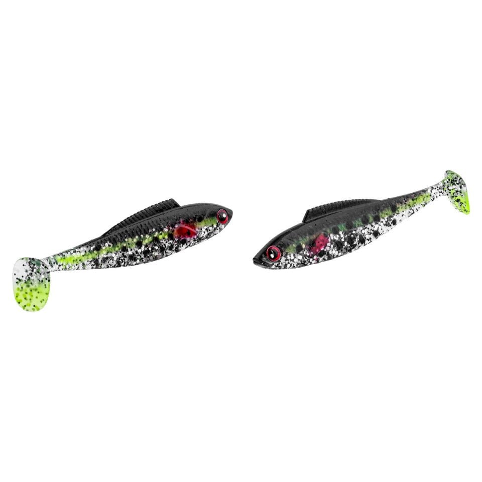 Silikon Balık - 4,5g 85mm - Fishack PredatorX - UV Boyalı - Fleck