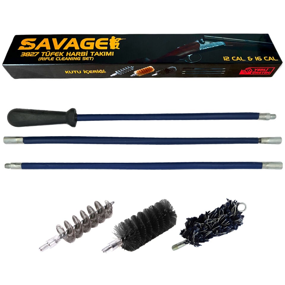 Tüfek Harbi Takımı - Temizleme Seti - Savage 3827