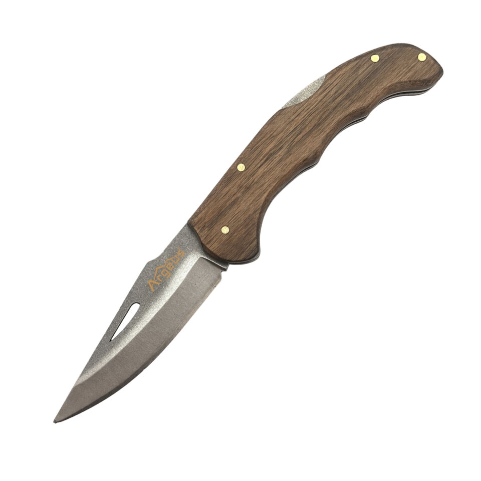 Katlanır Cep Çakısı - Argeus - Ahşap Saplı - Model 5