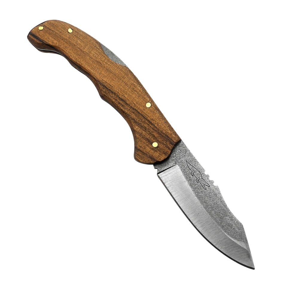 Katlanır Cep Çakısı - Argeus - Ahşap Saplı - Model 8