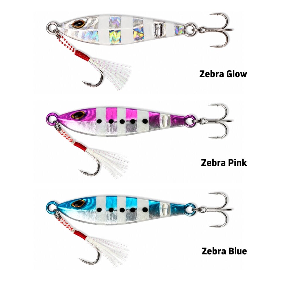 3'lü Metal Jig Yem Seti - Fishack Hunterx - 5g 40mm