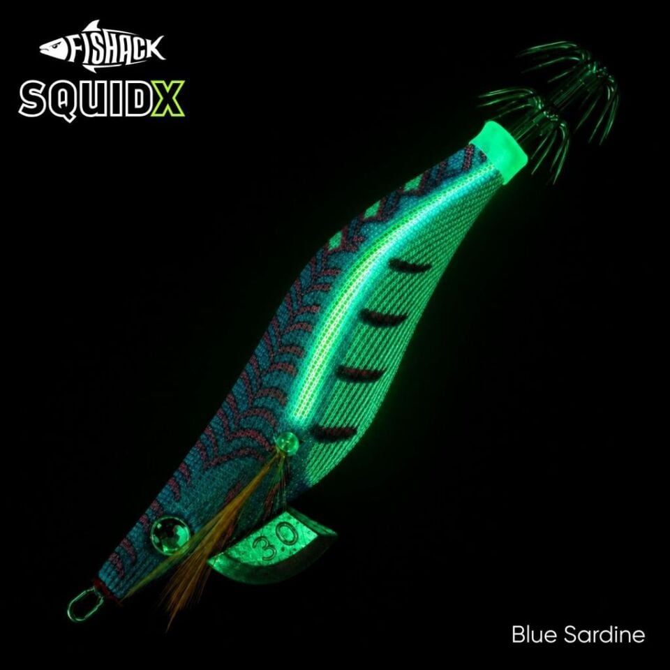 Kalamar Zokası - Fishack SquidX - Glow Body - #3.0 18g 120mm