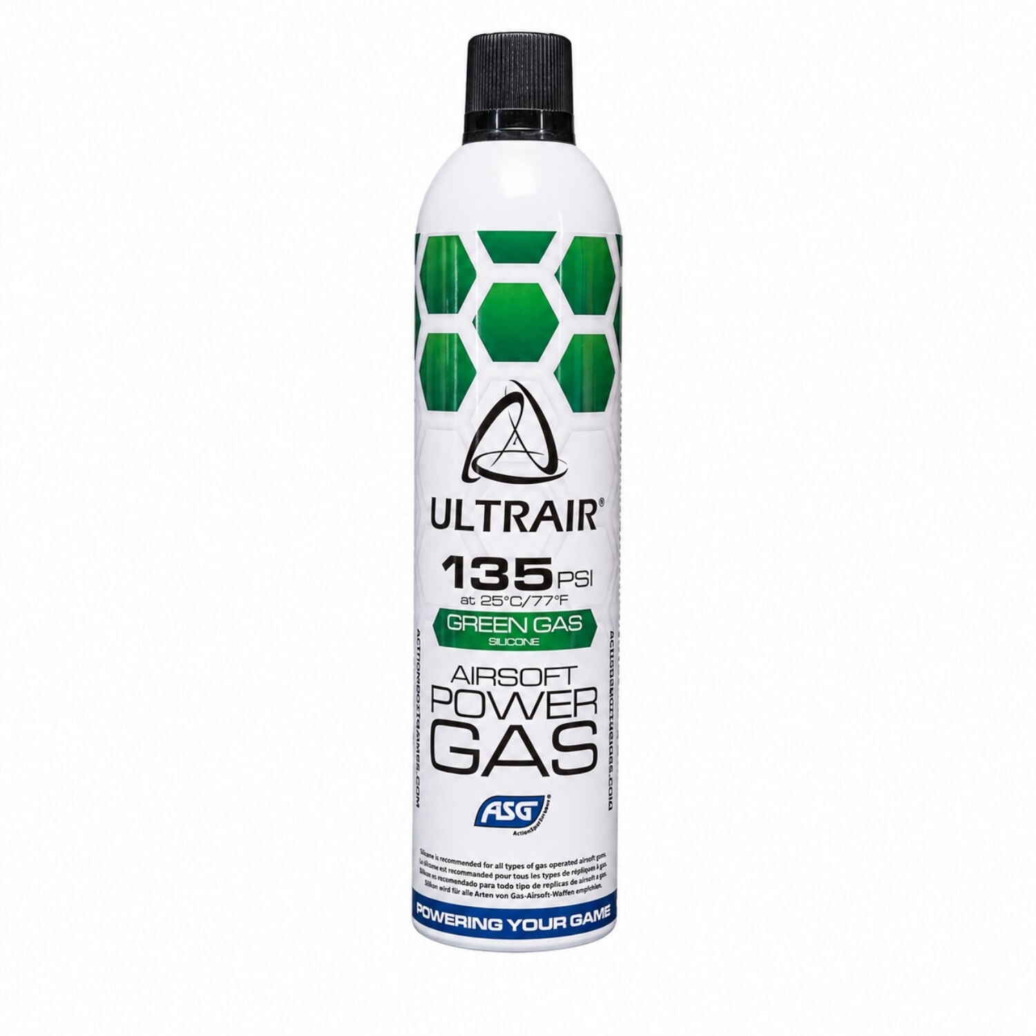 ASG Ultra Air Power Green Gas 570 ML Silikonlu 135 PSI