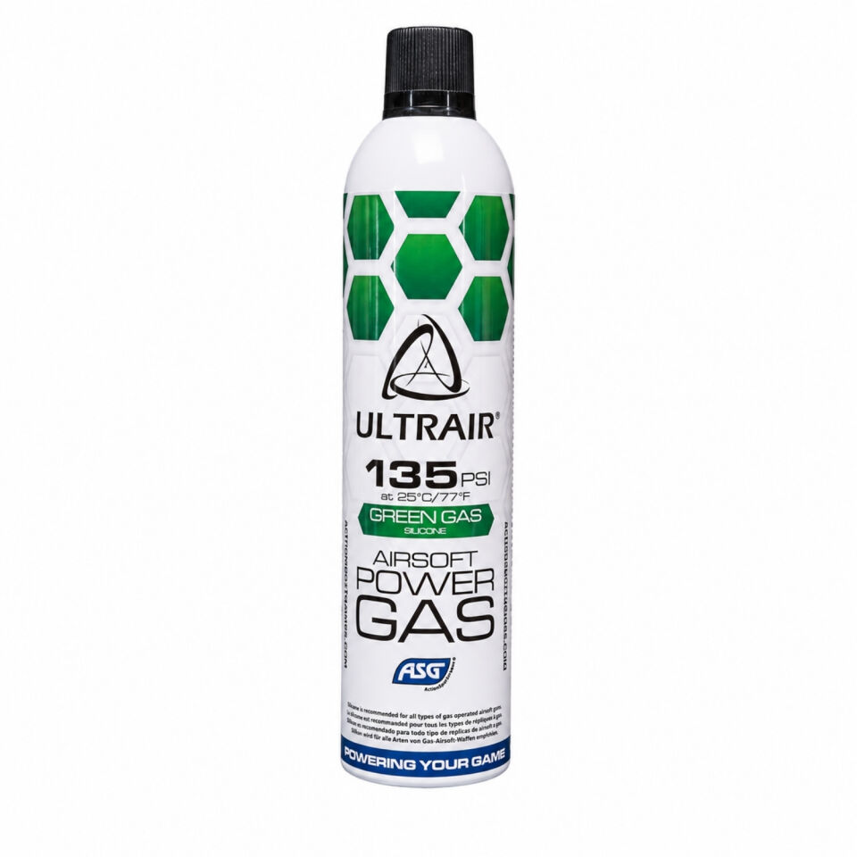 ASG Ultra Air Power Green Gas 570 ML Silikonlu 135 PSI