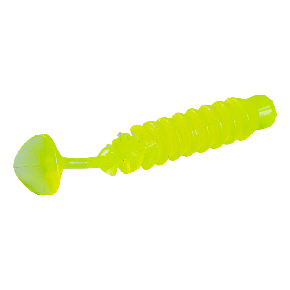 Silikon Kurt Yem - 1,5g 45mm - Fishack - 10 Adet - UV Silikon - Fluo Green