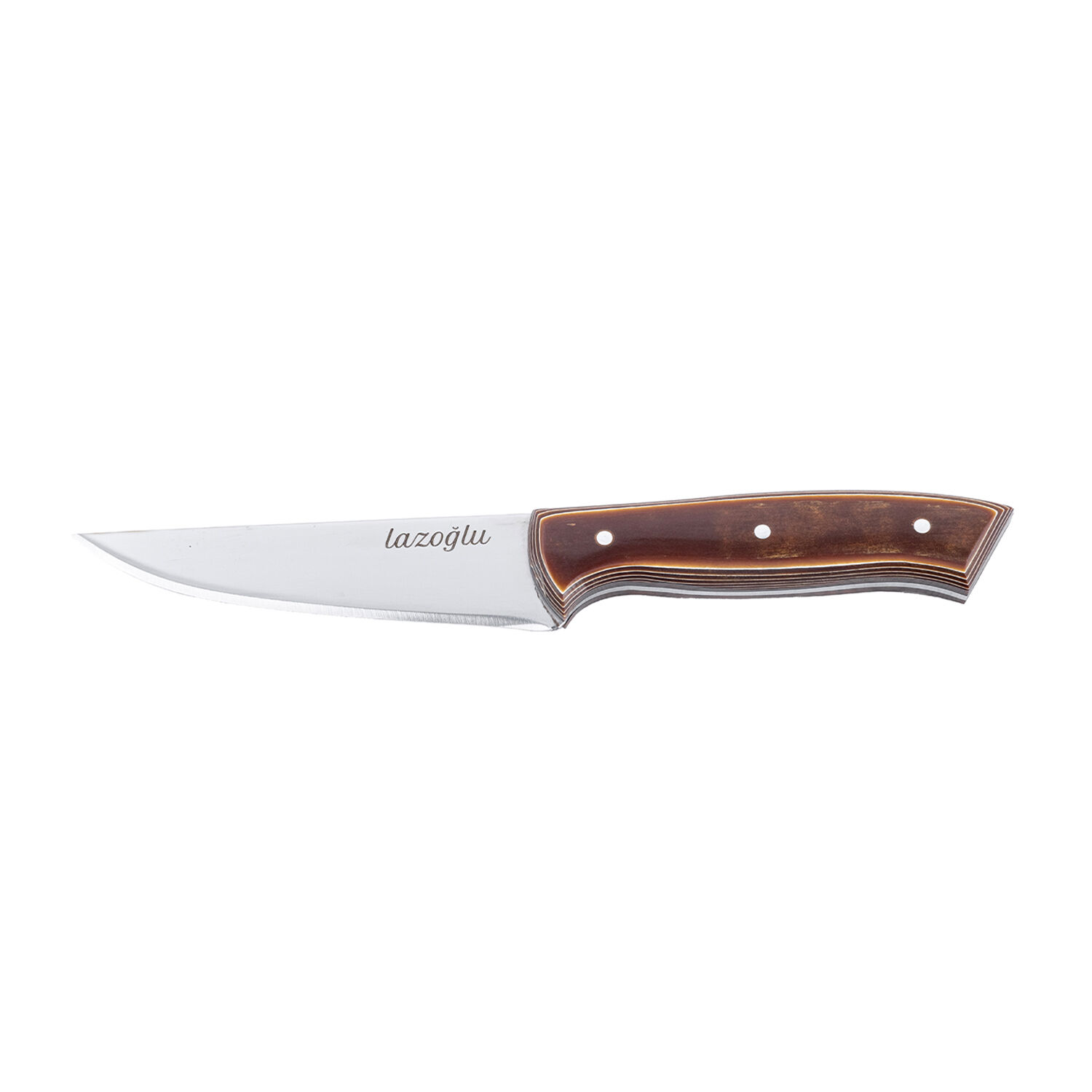 Kasap Bıçağı - Lazoğlu - No:1 - El Yapımı - Doğrama - Kesim - Verzalit Saplı