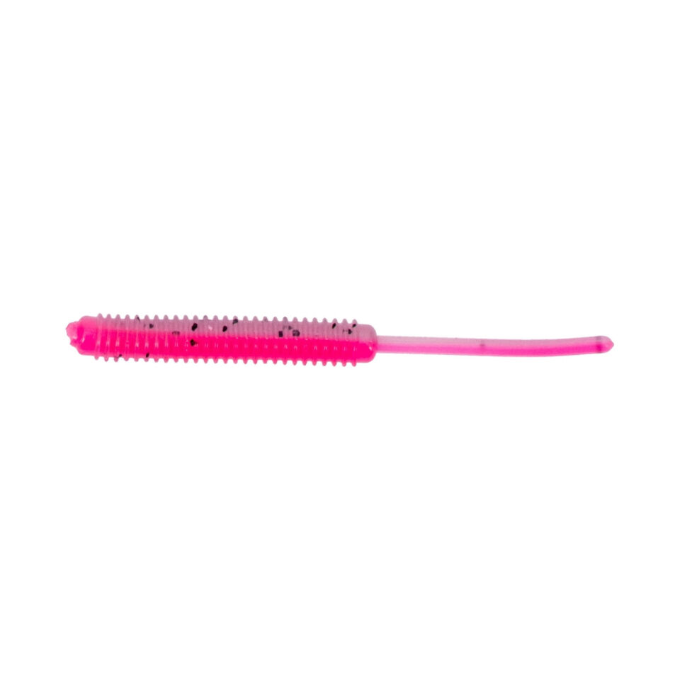 Silikon Kurt Yem - LRF Yem - 1g 52mm - Fishack Wormix - 10 Adet - Pink Gray