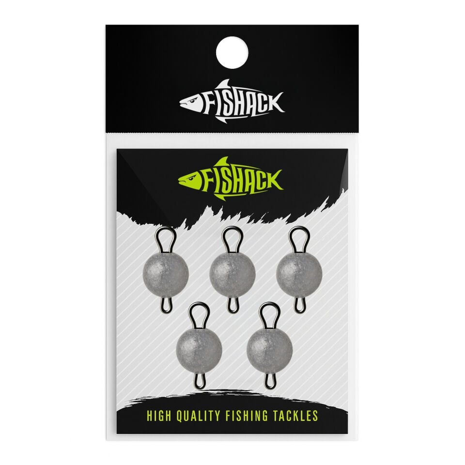 Mafsallı Kurşun - Hareketli İğne Kurşunu - Metal - 5'li Paket - 2 Gram